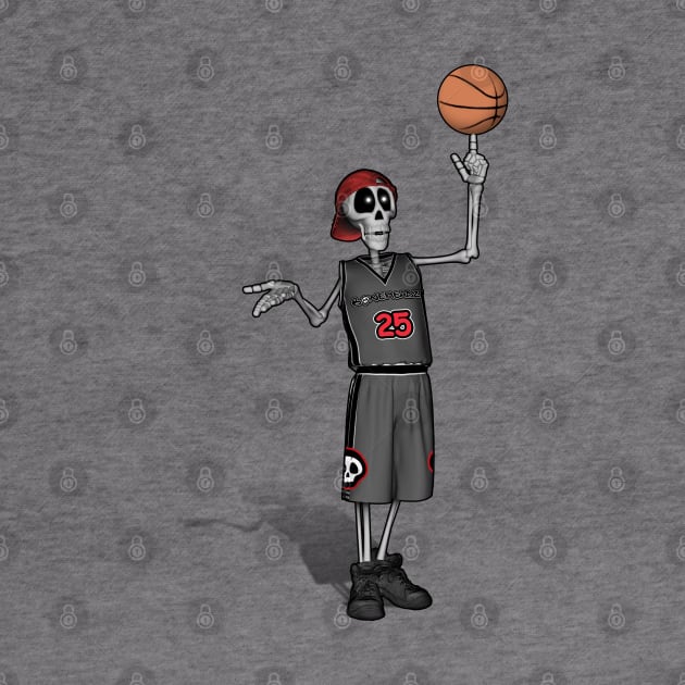 Hoops Skeleton by BoneheadGraphix